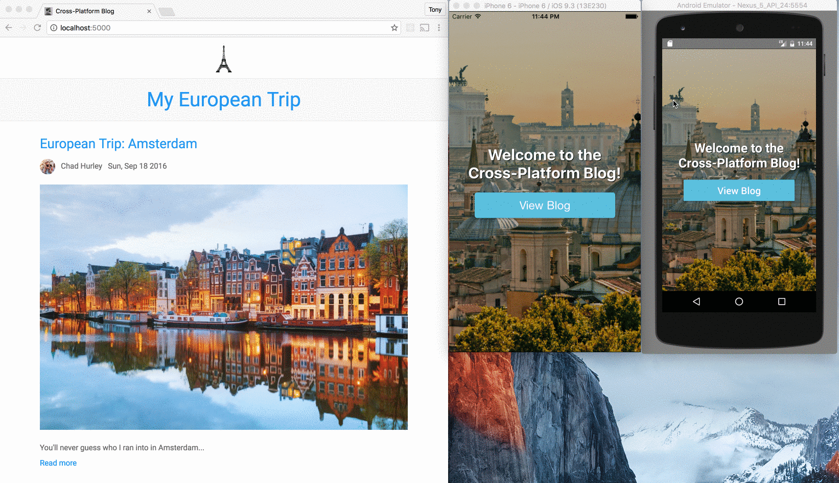 How to Build a Cross-Platform Blog Using React Native and Node.js image